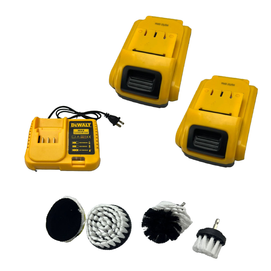 Combo Taladro DEWALT 68V -- Obsequio 4 Cepillos