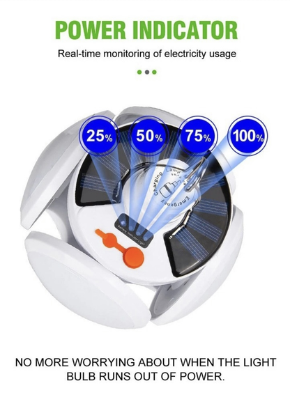 Bombilla Luz Led Solar Expandible