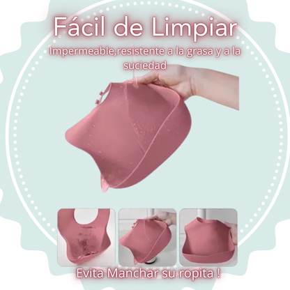 The MealSet™ – Set de silicona antideslizante para bebé (Incluye cepillo + guía de alimentación + Recetario)