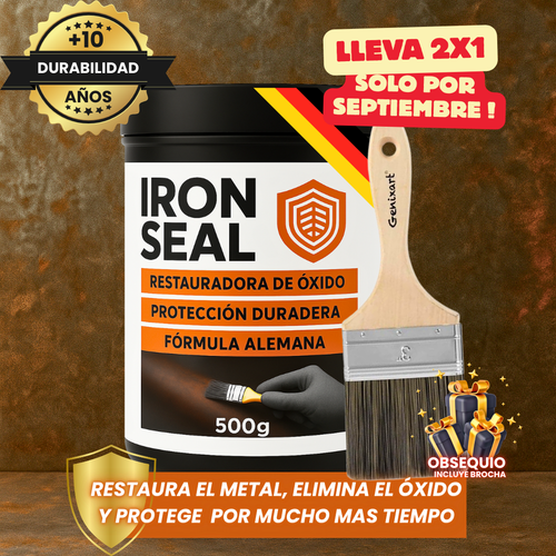 IRON SEAL® RESTAURACIÓN INMEDIATA PAGA 1 LLEVA 2
