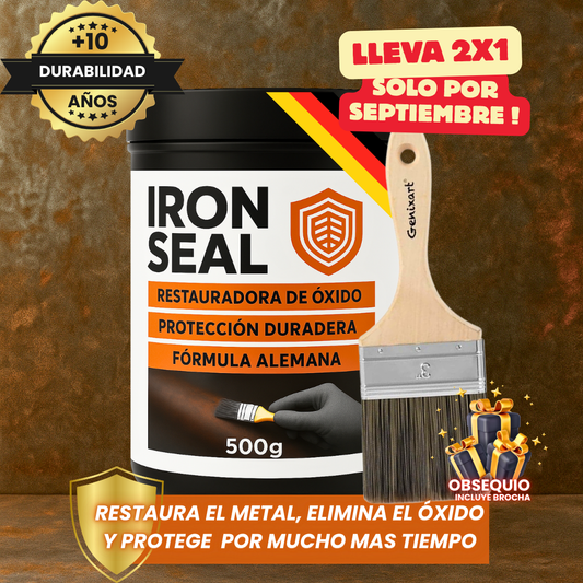 IRON SEAL® RESTAURACIÓN INMEDIATA PAGA 1 LLEVA 2